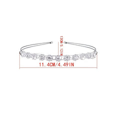 Sparkly Crystal Headband Crown Hair Accessories for Women Girls