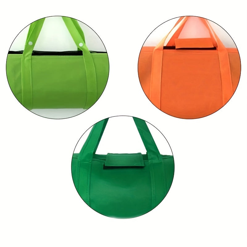 4 Reusable Grocery Bags Foldable Eco Friendly Shopping Totes