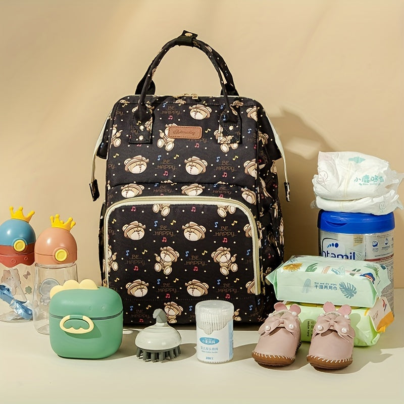 Ankommling Large Capacity Backpack Mommy Bag Waterproof Diaper Bag