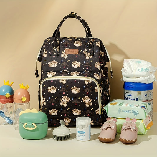 Ankommling Large Capacity Backpack Mommy Bag Waterproof Diaper Bag