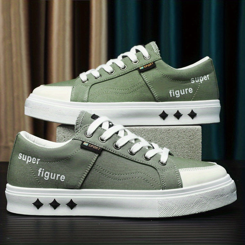 Men's Canvas Skate Shoes Non Slip Sneakers Footwear