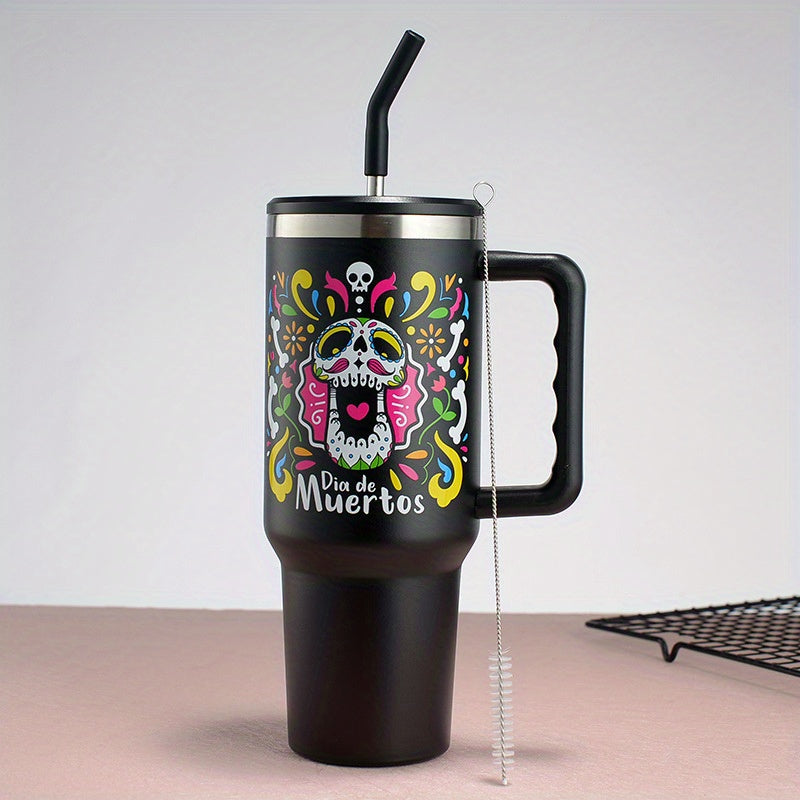 Halloween Tumbler 40oz Stainless Steel Thermal Water Bottle