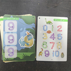 Interactive Tracing Workbook for Number & Alphabet Practice