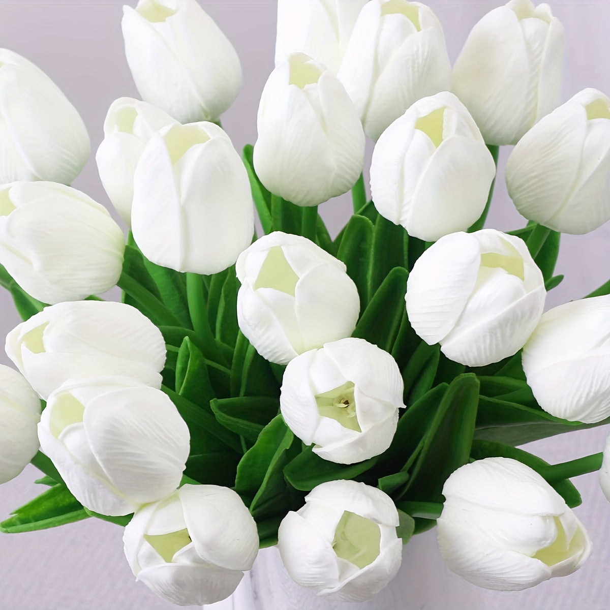 10pcs Real Touch Tulips Bouquet for Home Decor Weddings Parties