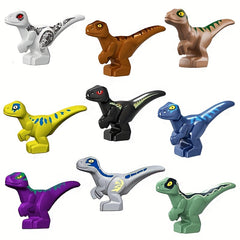 Mini Dinosaur Model Toys Building Blocks - 9 Colors Available