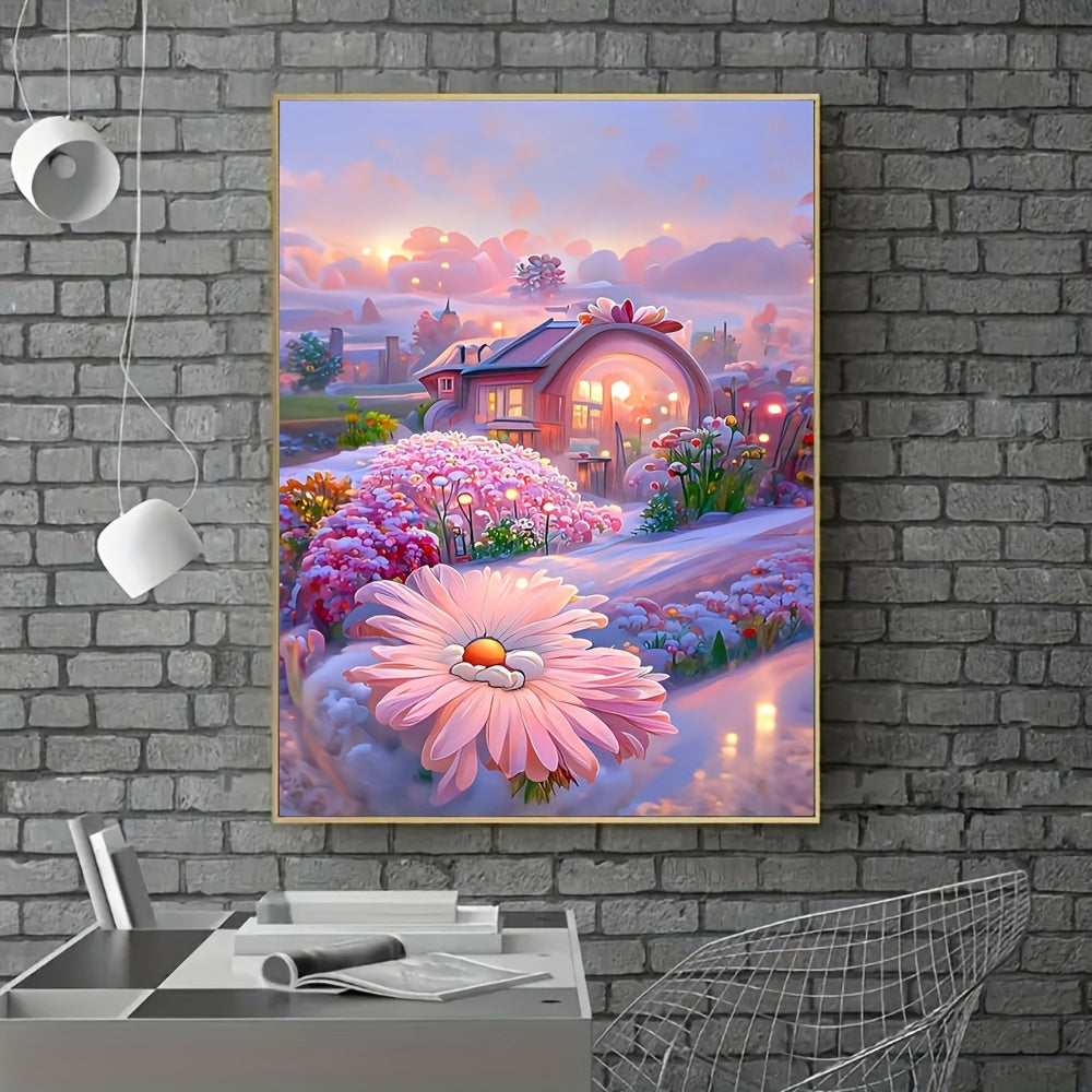 Fairy Tale World Canvas Painting Poster for Home Wall Decor