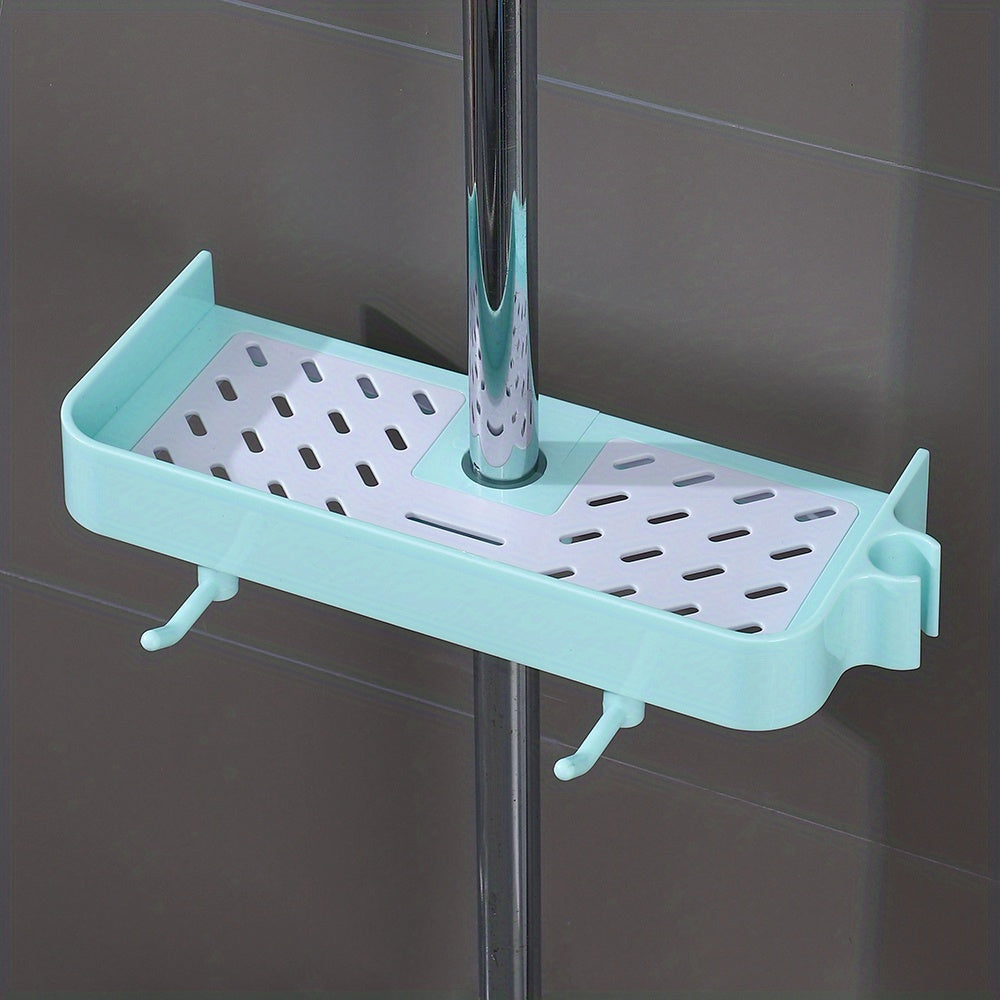 Bathroom Shower Shelf with Hooks and Shower Rack