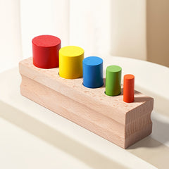 Wooden Shape & Sorting Toy for Kids 2-3 Years