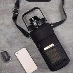 Water Bottle Holder w/ Shoulder Strap for 2000ml 64oz Bottle