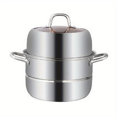 Stainless Steel 2 3 Tier Steamer Pot 30cm Lid Kitchen Utensils Gadgets Accessori