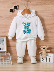 Baby Bear Series Casual Outfit Long Sleeve Set