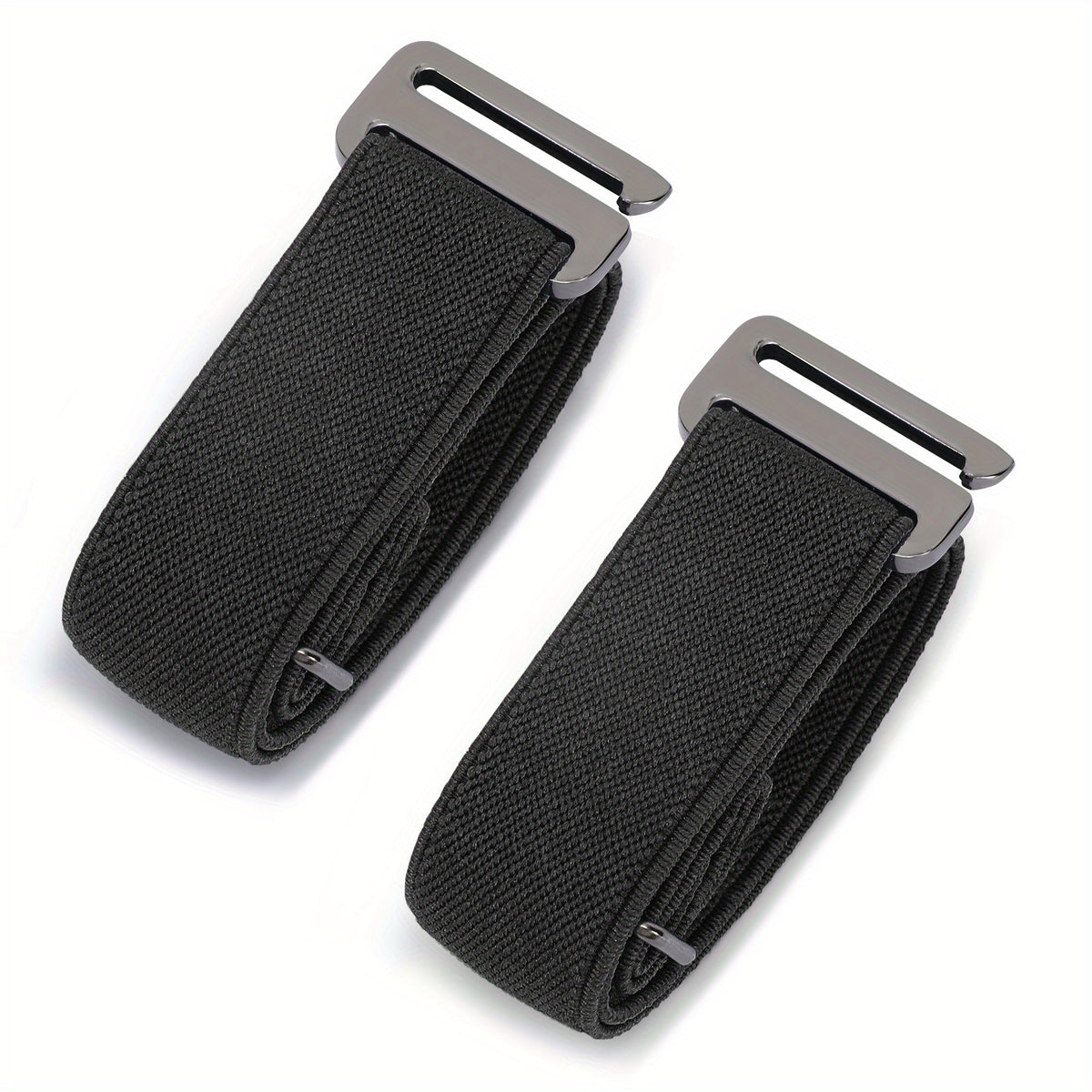 2 Pack Ruicyg No Buckle Stretch Men's Belt