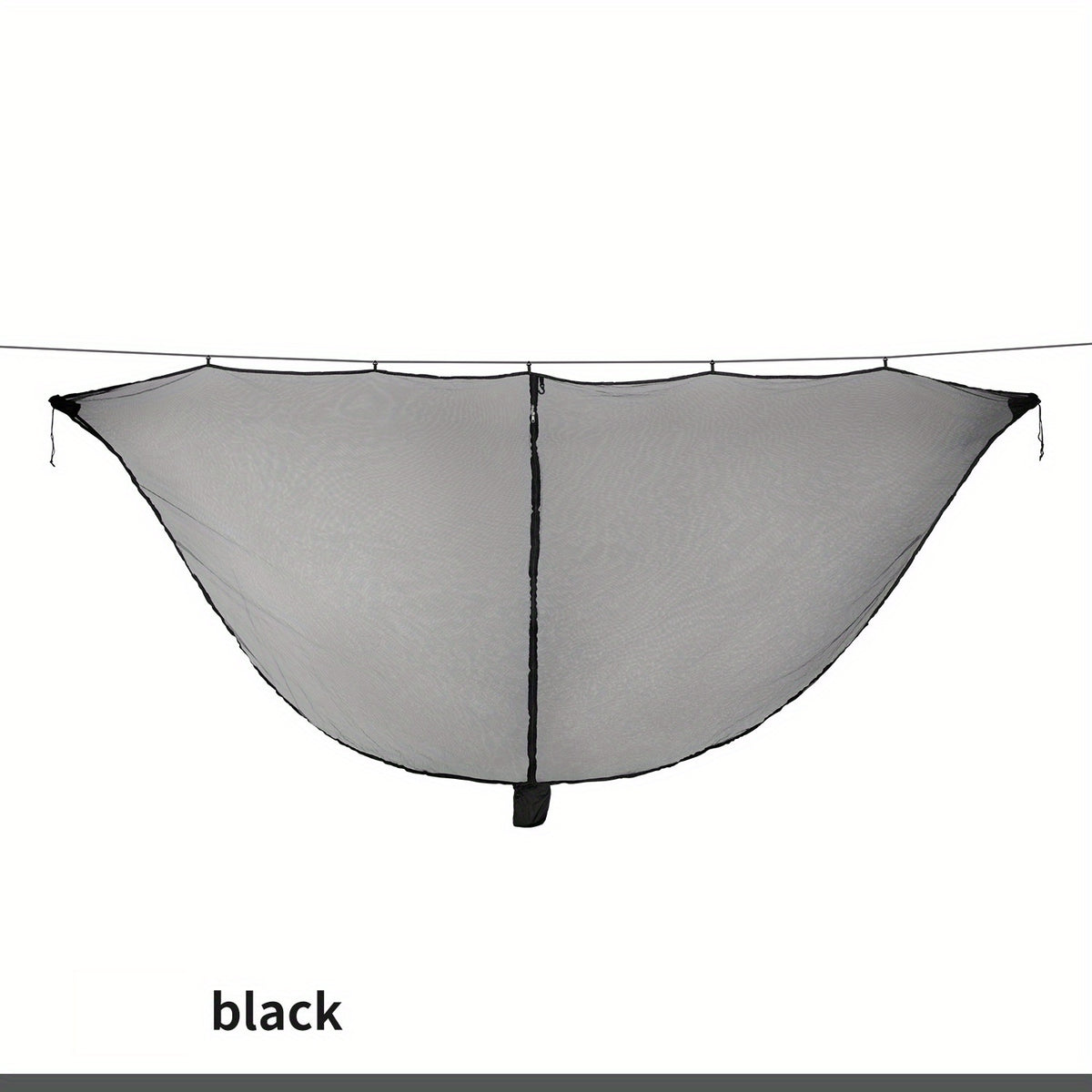 Portable Hammock Bug Net with Zipper for Camping Travel