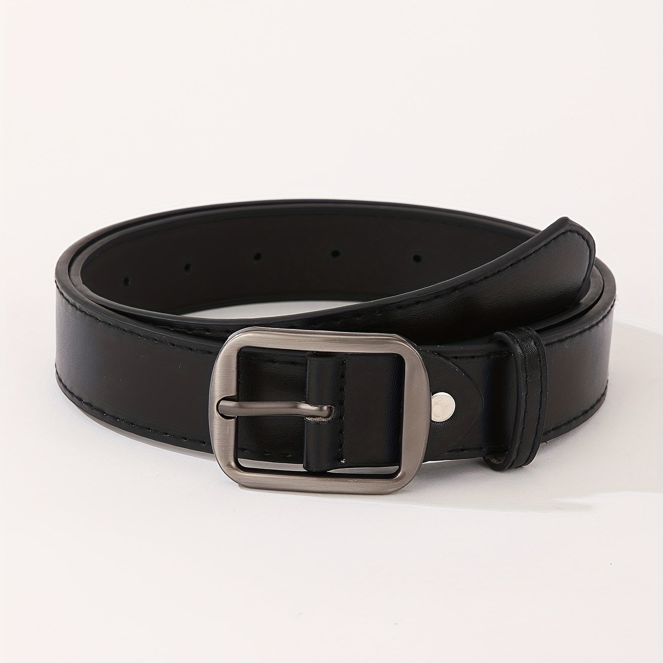 Vintage PU Leather Belt Casual Jeans Pants Belt For Women