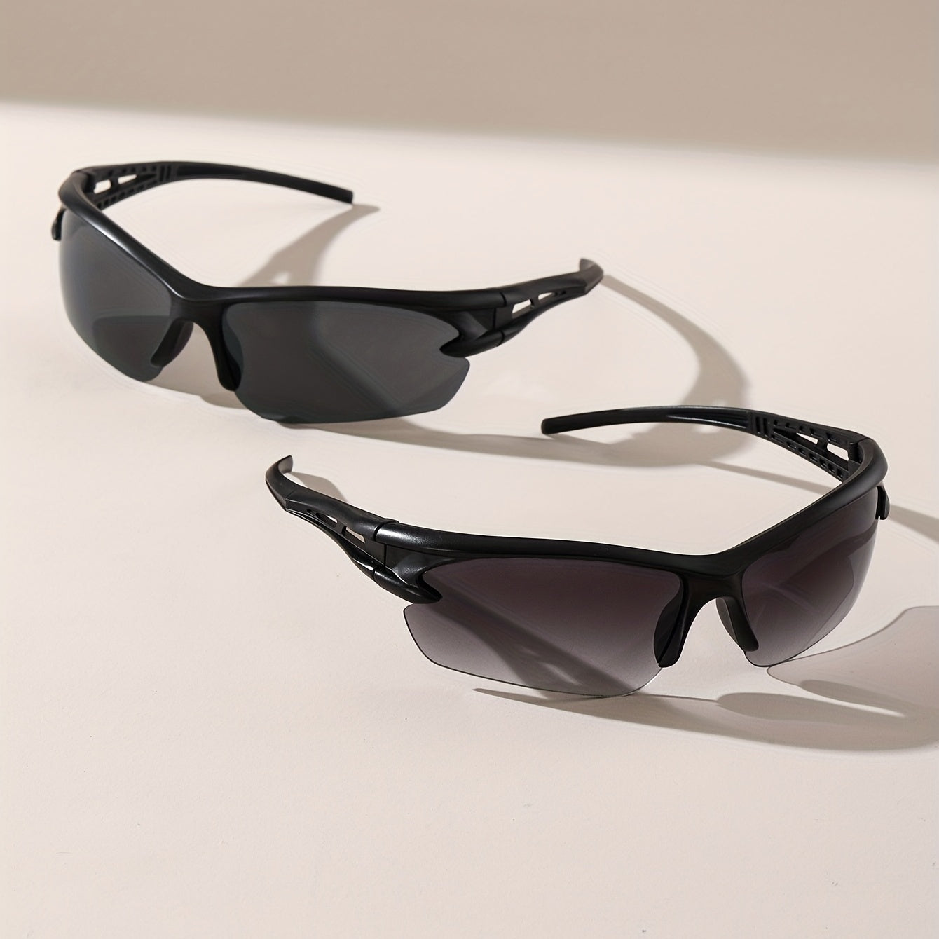 Y2K Wrap Around Sports Sunglasses Unisex Outdoor Shield Glasses UV400