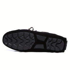 Men's Bowknot Moccasin Loafers Non-slip Shoes