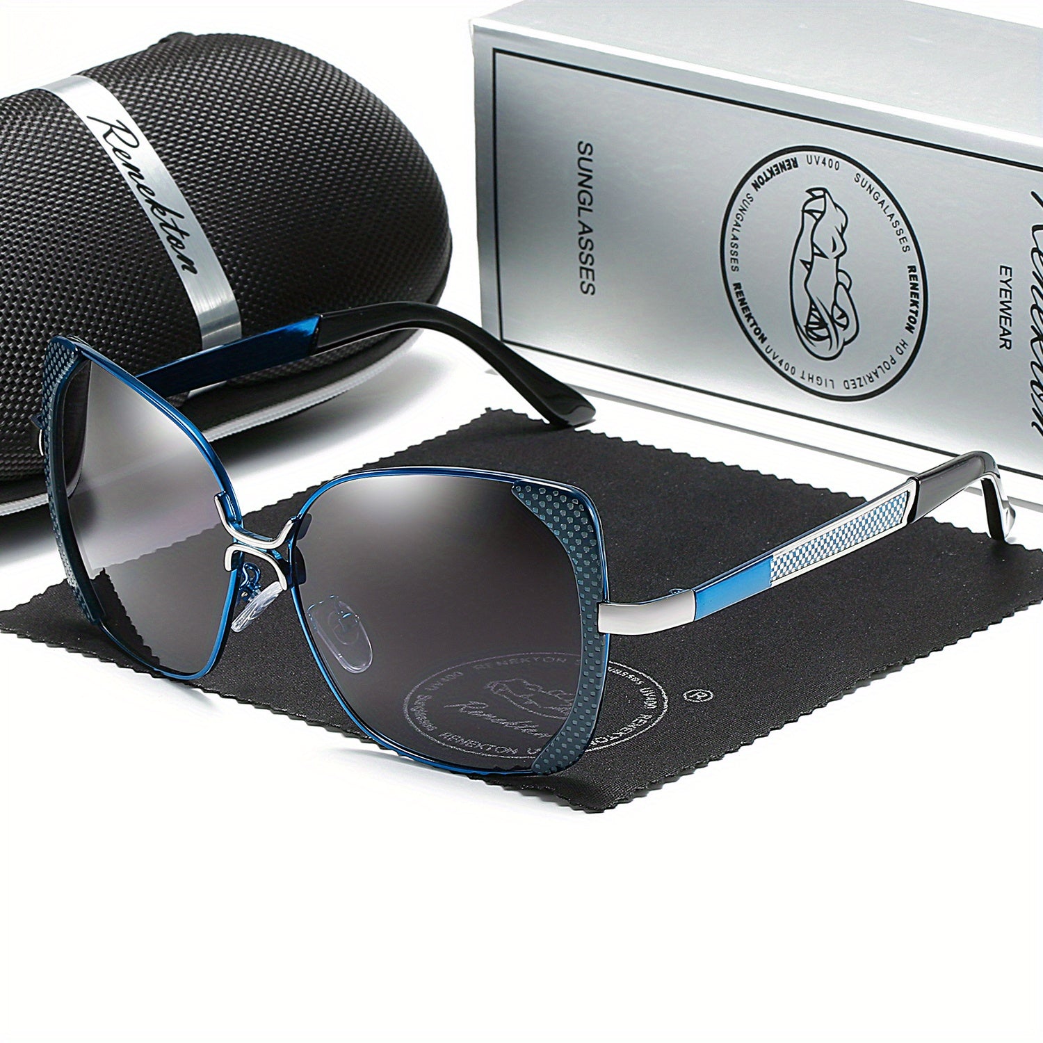 RENEKTON Polarized Sunglasses Classic Frame Driving Glasses Large Frame 6201