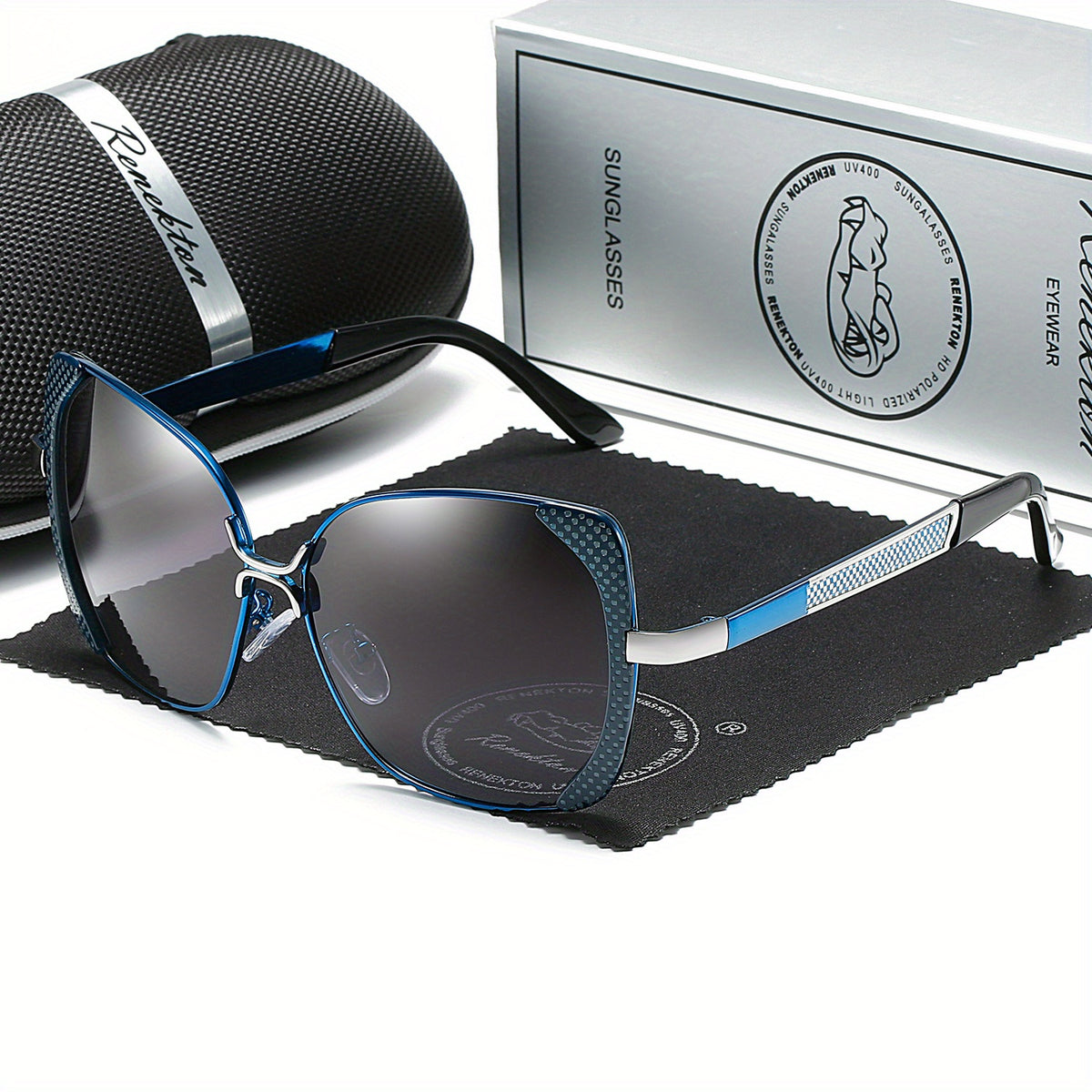 RENEKTON Polarized Sunglasses Classic Frame Driving Glasses Large Frame 6201