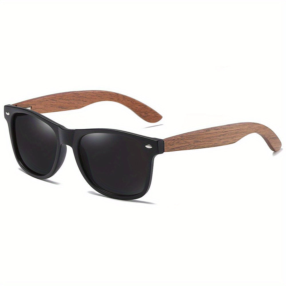 Wooden Polarized Sunglasses for Outdoor Sports Running Cycling