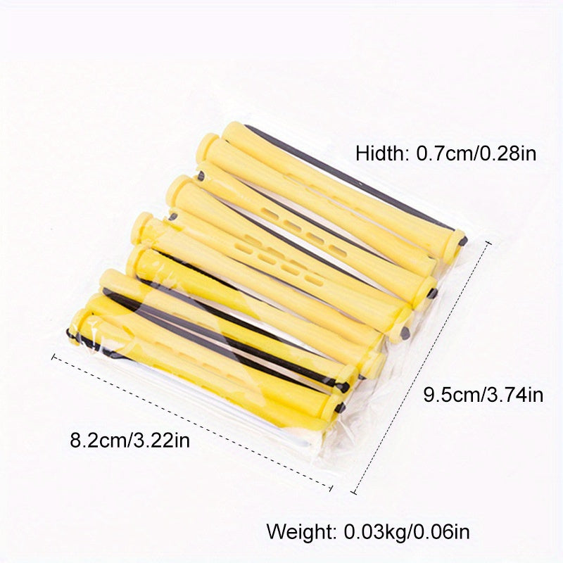 10 Pcs Cold Wave Rods Hair Curling Roller Hairdressing Tools