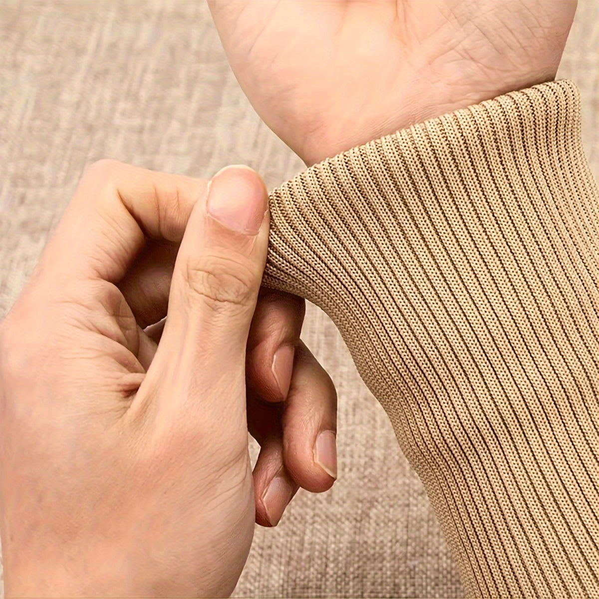 1pc Clothing Cuff Pants Foot Mouth Fabric DIY Sewing Fabric