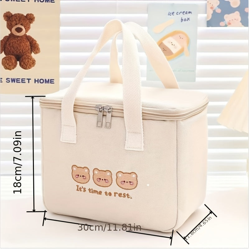 Portable Insulated Bag for Camping Picnic Teenagers Workers School