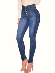  High Rise Skinny Jeans