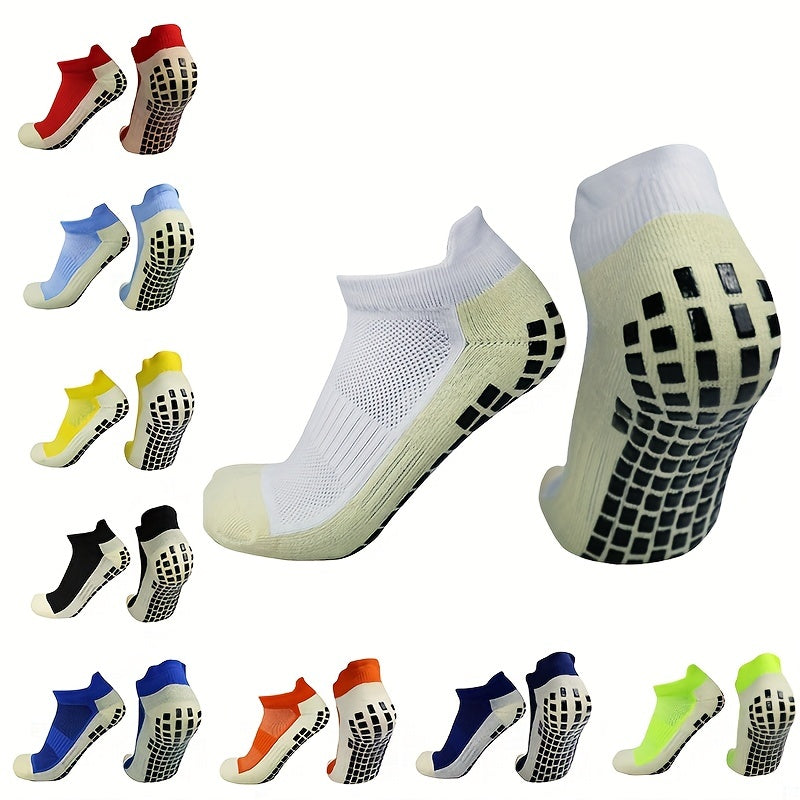 Unisex Non-slip Soccer Socks with Silicone Bottoms