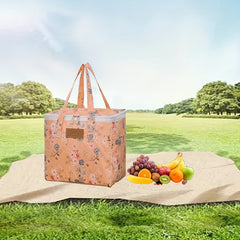 Insulated Large Capacity Lunch Bag Leakproof Waterproof for School Picnic