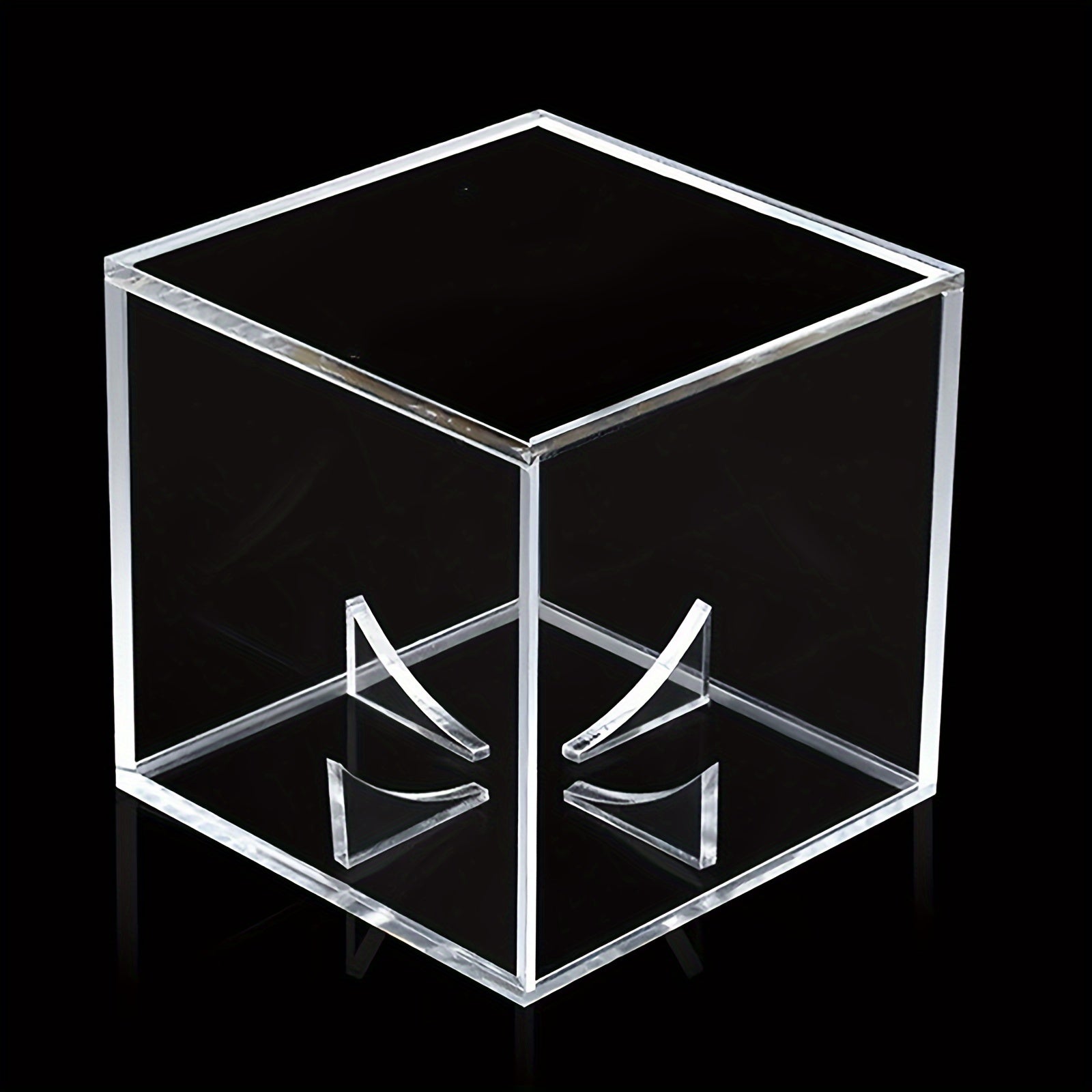 Acrylic Baseball Storage Box Portable Holder Case