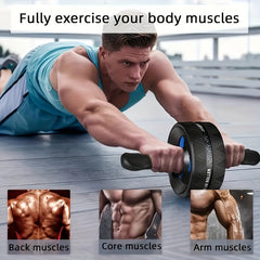 Abdominal Exercise Wheel Silent Muscle Trainer