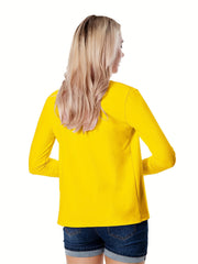 Casual Long Sleeve Blazer for Office & Work