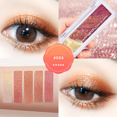 Glitter Diamond Eyeshadow Palette Portable Cosmetics