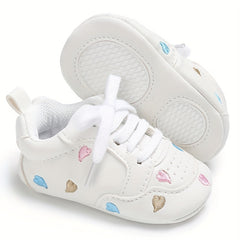 Baby Girls Lightweight Non Slip Sneakers for Indoor Outdoor Walking