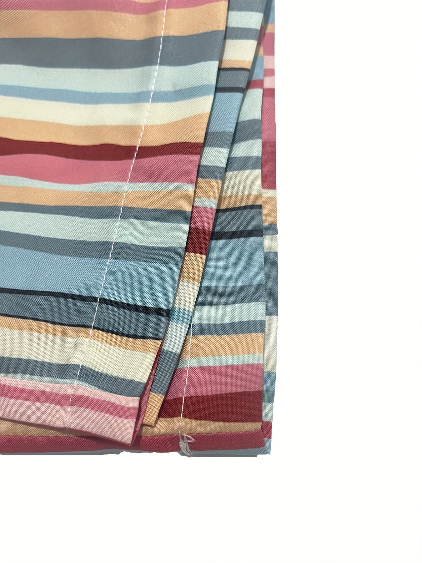  Casual Pants Women's Plus Stripe Wide Leg Trousers