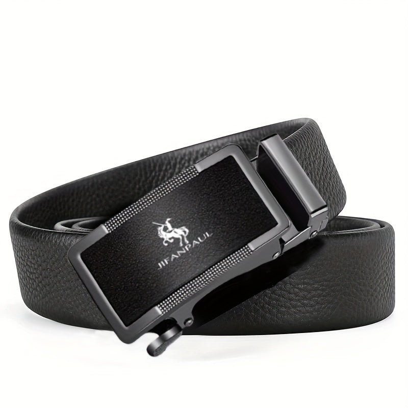 Men's PU Leather Automatic Buckle Belt