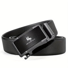 Men's PU Leather Automatic Buckle Belt