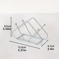 Nordic Vertical Iron Paper Towel Rack Stylish Desktop Paper Towel Holder