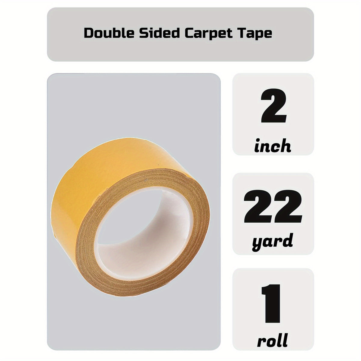 Double Sided Carpet Tape for Area Rugs Hardwood Floors