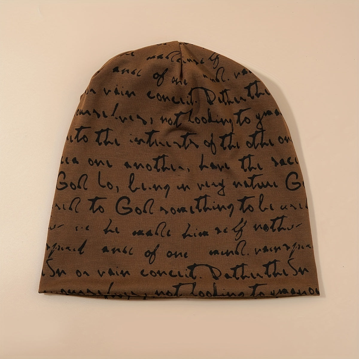 Vintage Solid Unisex Thin Turban Cap Elastic Breathable Beanies
