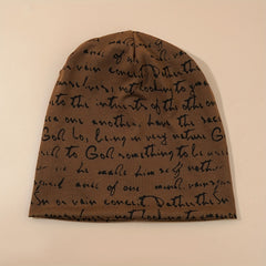 Vintage Solid Unisex Thin Turban Cap Elastic Breathable Beanies