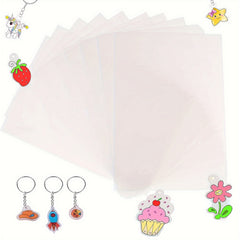 Shrink Art Kit with 12 Shrinky Art Paper Sheets