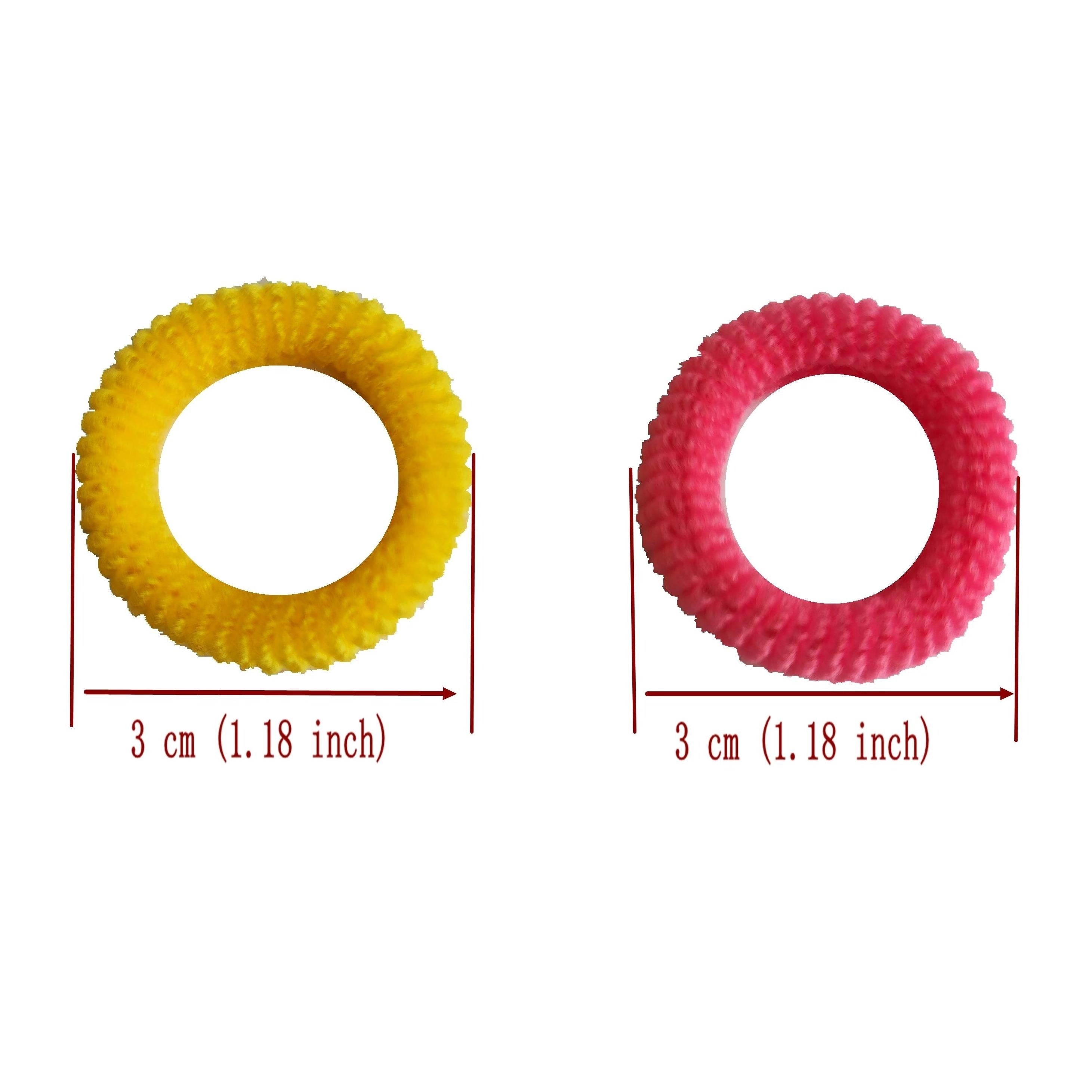 50 Colorful Hair Ties for Girls Seamless Ponytail Holders Hair Accessories