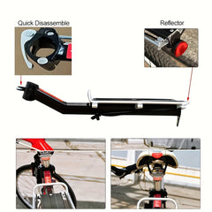 Sturdy Bike Cargo Rack for Rear Seat Luggage