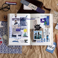 88pcs Retro Scrapbooking Pack for Journals & Diaries