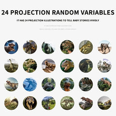 Kids Dinosaur Projection Watch Educational Toy Boys Girls