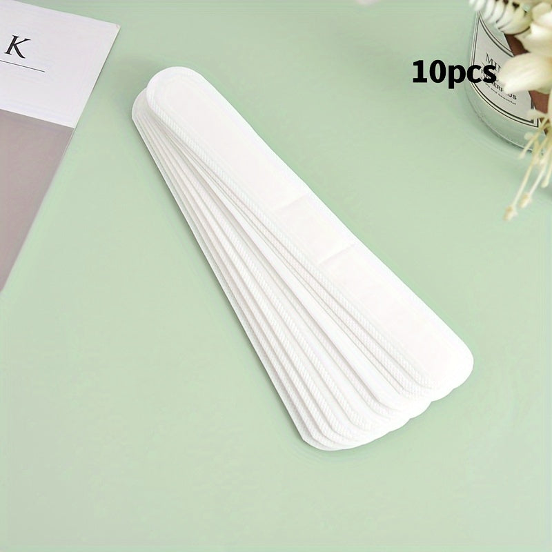 10pcs Sweat Absorbing Sticker Hat Liner for Outdoor Sports Training