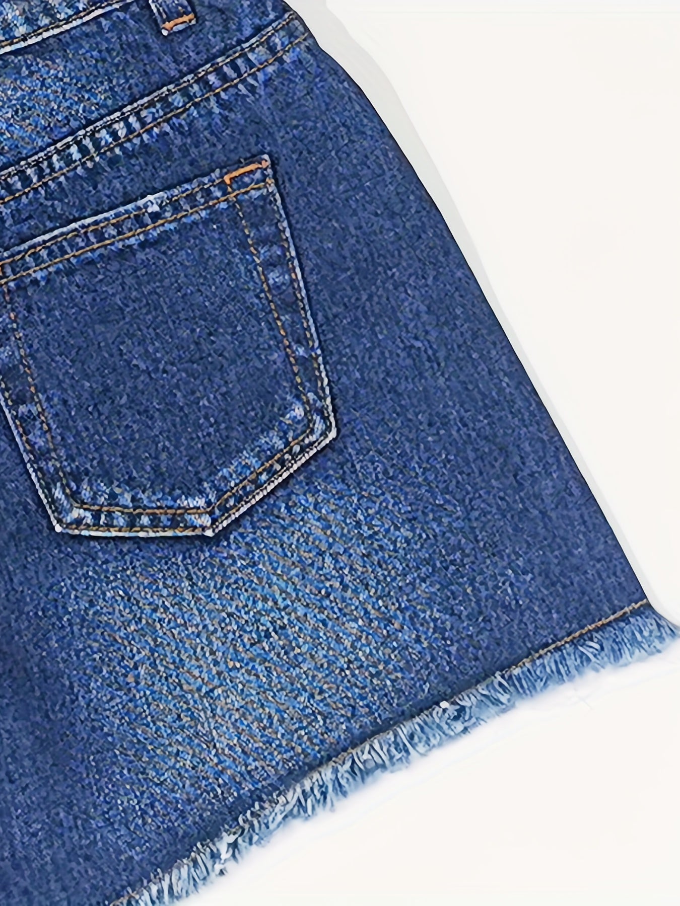 Girls Comfortable Denim Shorts for Summer
