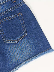 Girls Comfortable Denim Shorts for Summer