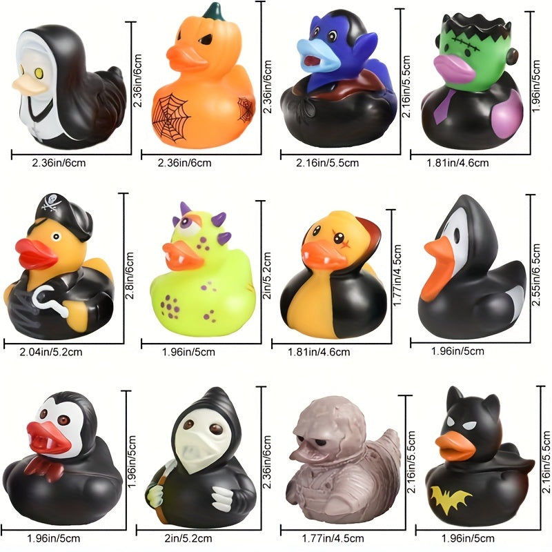 24pcs Halloween Swimming Duck Bath Toys for Kids